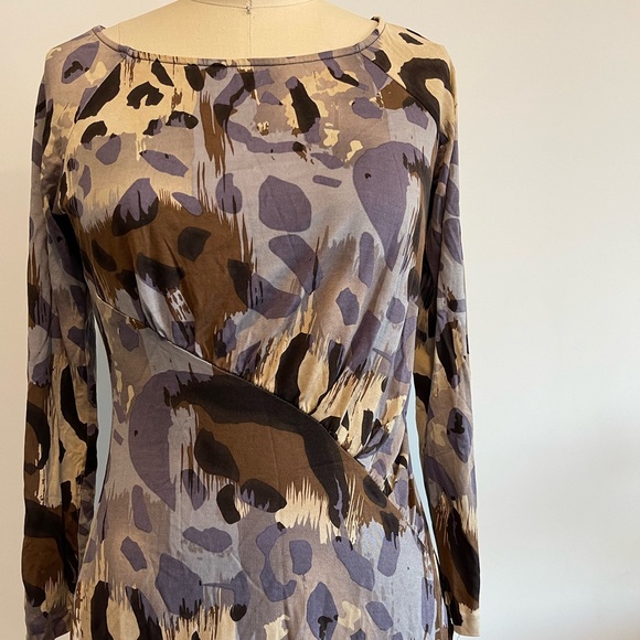 DVF MINI ANIMAL PRINT DRESS/ TUNIC - Picture 2 of 5